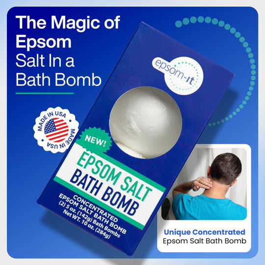 Epsom Salt Bath Bomb (Box of 2) banner
